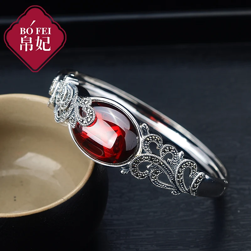 

Браслет женский из серебра 925 пробы, в этническом стиле