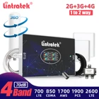 Усилитель сигнала Lintratek B28 B5 2G 3G 4G 700 850 1700 1900 2600 B7, ретранслятор сигнала CDMA LTE PCS, усилитель сотовой связи AWS, полный комплект