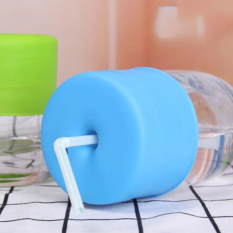 

Candy Color Silicone Lid Cup Cover Leakproof Glass Lids For Children Kids Stretchable Proof Leak Silicone Straw Cup Covers