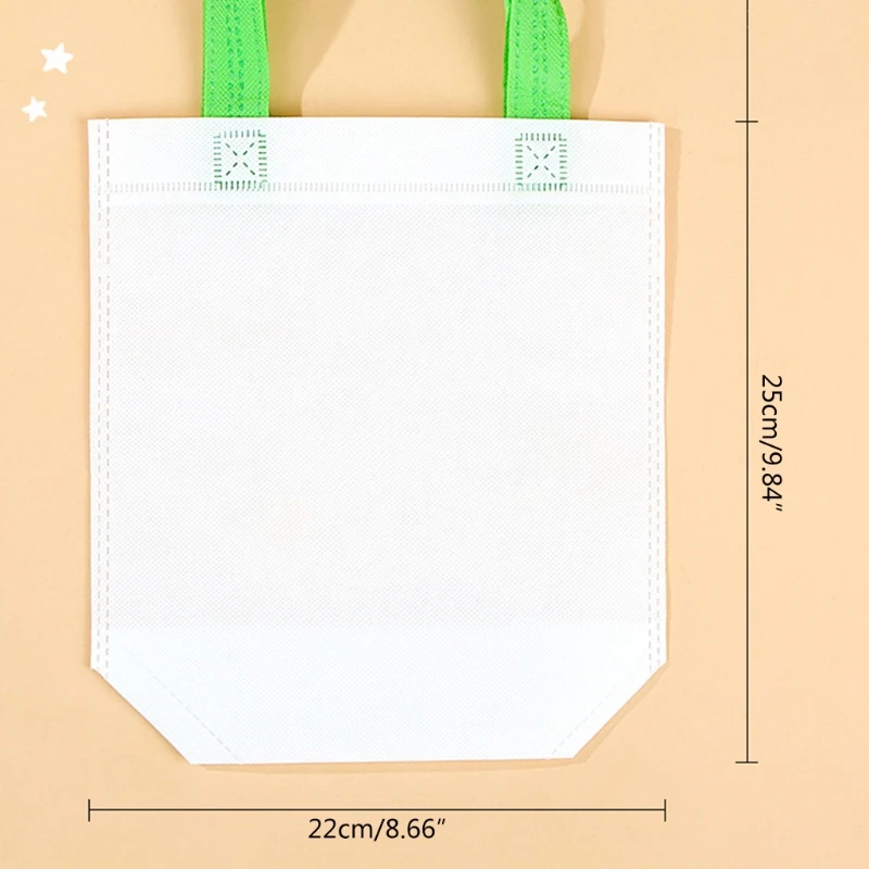 

AXYE 5 Pcs DIY Graffiti Bag with 30 Pcs Markers Handmade Painting Non-Woven Handbag for Children Arts Crafts Color Filling Toy