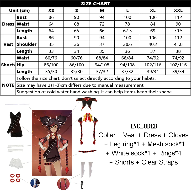 Костюм для косплея ROLECOS Genshin Impact костюм Xinyan полный комплект женщин платье жилет