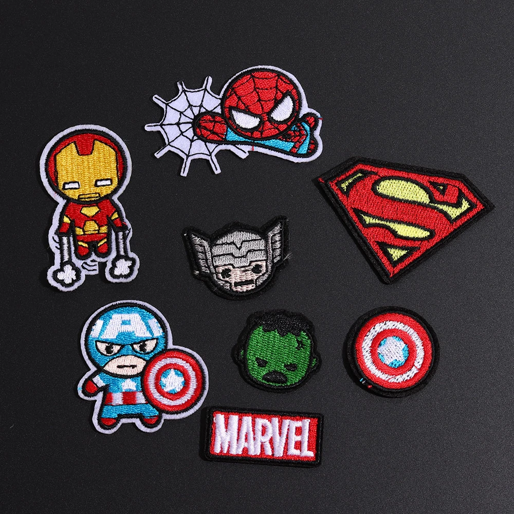 N3-BT0525 Железный На Капитан Америка Мститель щит Marvel супергерой нашивки мультфильм логотип Детская куртка для мальчика T нашивка для рубашки Знак подарок костюм - Цвет: N3-BT0525