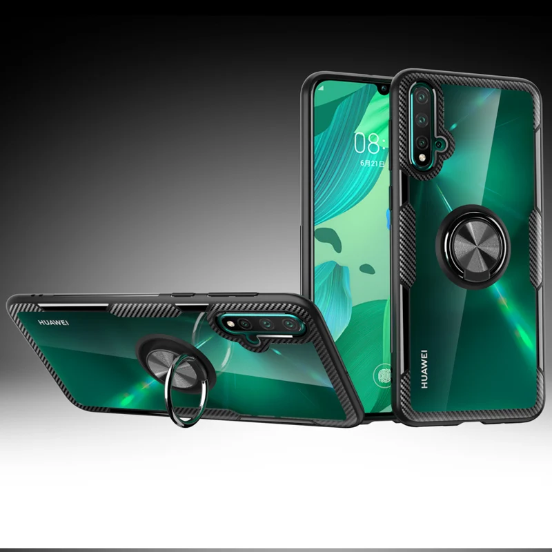

Phone Case For Huawei Nova 5T Case Luxury Car Holder Magnetic Ring Cover For Huawei Honor 20 Pro 20S 10i 20i Nova 5i 5 Pro Funda
