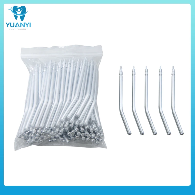 Насадки для зубной 3-х функциональной шприц-пистолета с воздушным и водяным спреем и тройными штукатурками.