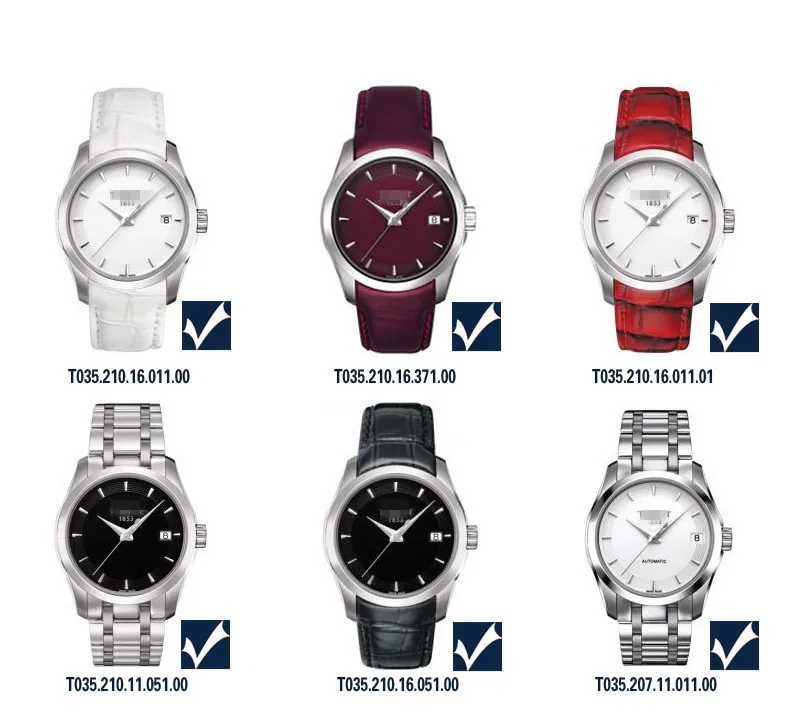 

18 22 23 24MM ChainWatch Accessories Band FOR Tissot T035 Series Watch Strap Solid Steel Watch Bracelet Safefy Buckle