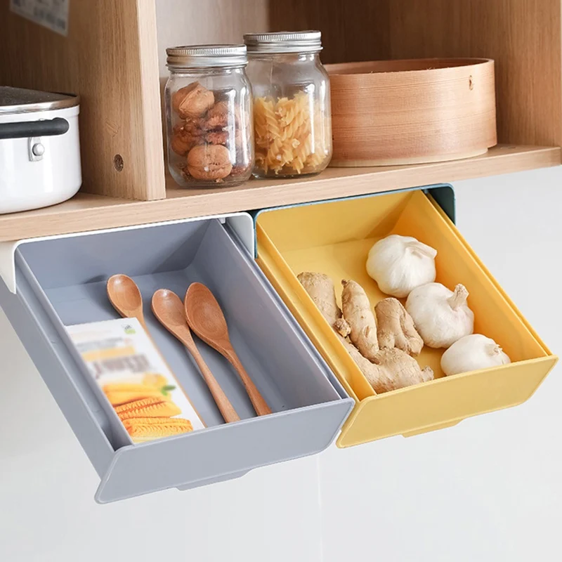 

Punch-free Simple Storage Hanging Storage Storage Drawer Storage Box Wall Hanging Storage Organizer Home Decor Dropshipping