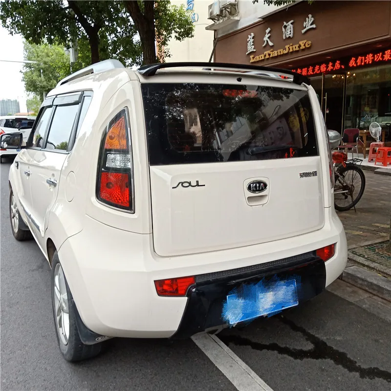 Спойлер для Kia Soul 2010/2011/2012/2013 высококачественный спойлер из АБС-пластика заднего