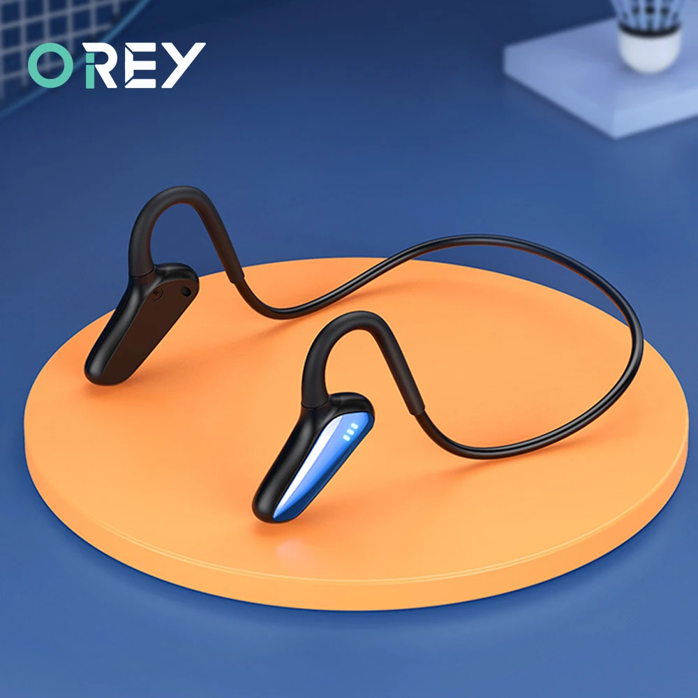 

Bone Conduction Headphones Wireless Not In-ear Sports Earphone Bluetooth-compatible Headset With Microphone For Sport Running