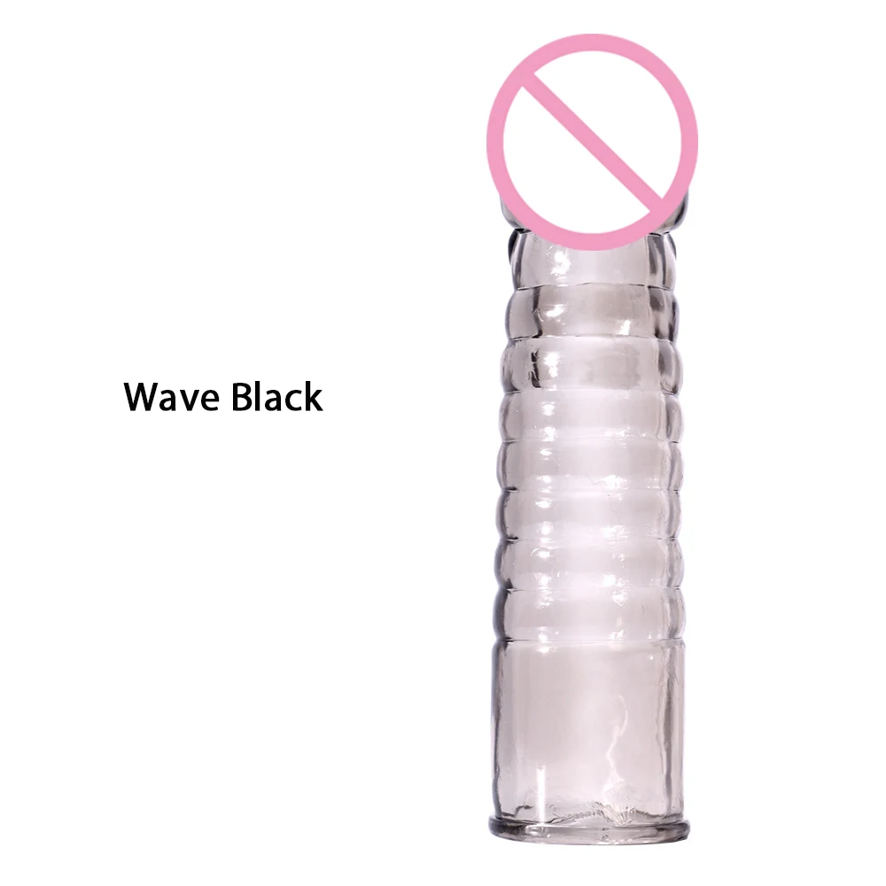 Презерватив с задержкой для увеличения пениса массажер мужского члена кольцо на