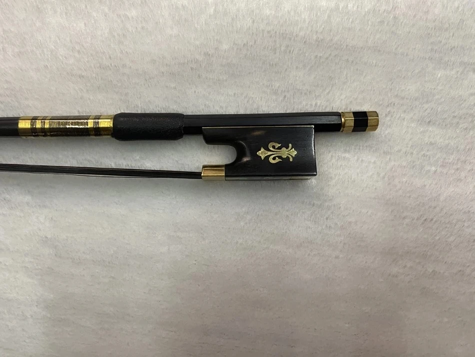 Новинка чёрный бант для скрипки из углеродного волокна размер 4/4 конский волос