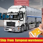 Форма King 13139 RC высокотехнологичный совместимый 1389 Arakawa Moc буксировочный корпус крыла контейнерный грузовик Татра строительные блоки кирпичи игрушка 23008