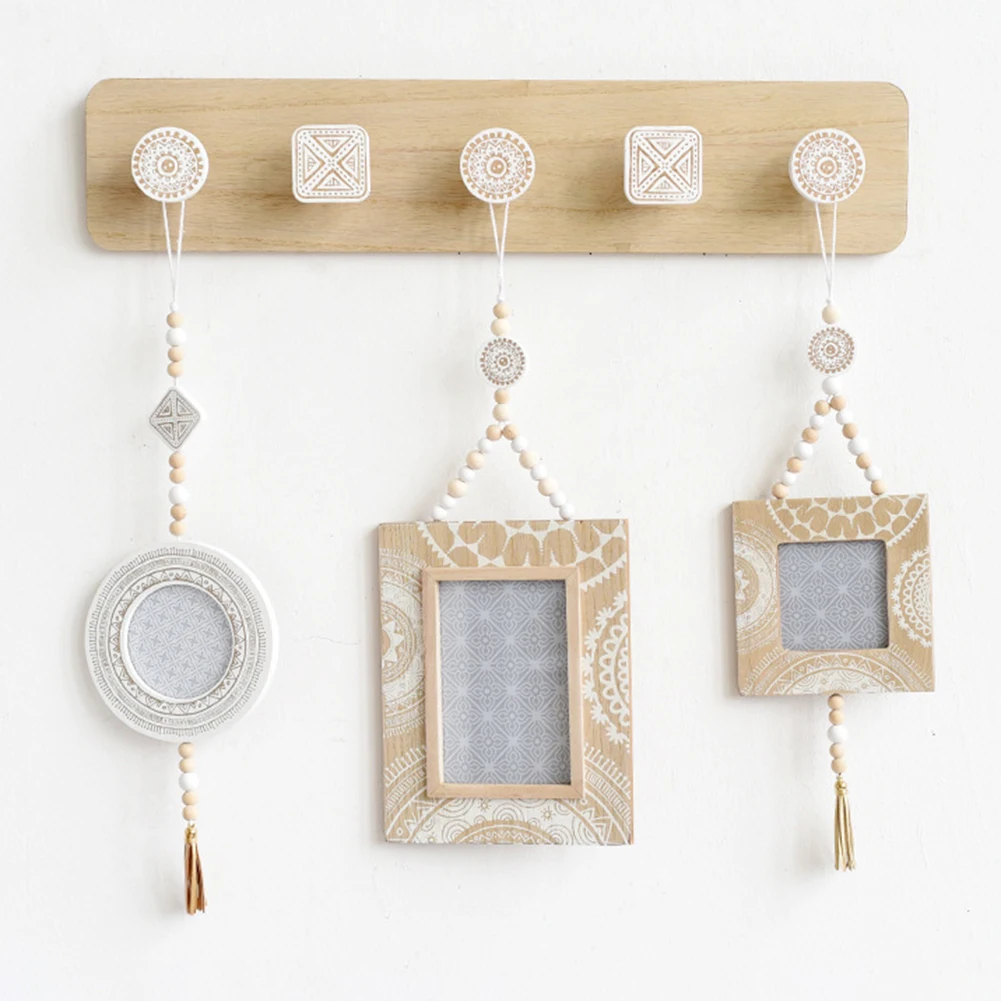 Настенная вешалка для одежды и сумок в скандинавском стиле с крючком из