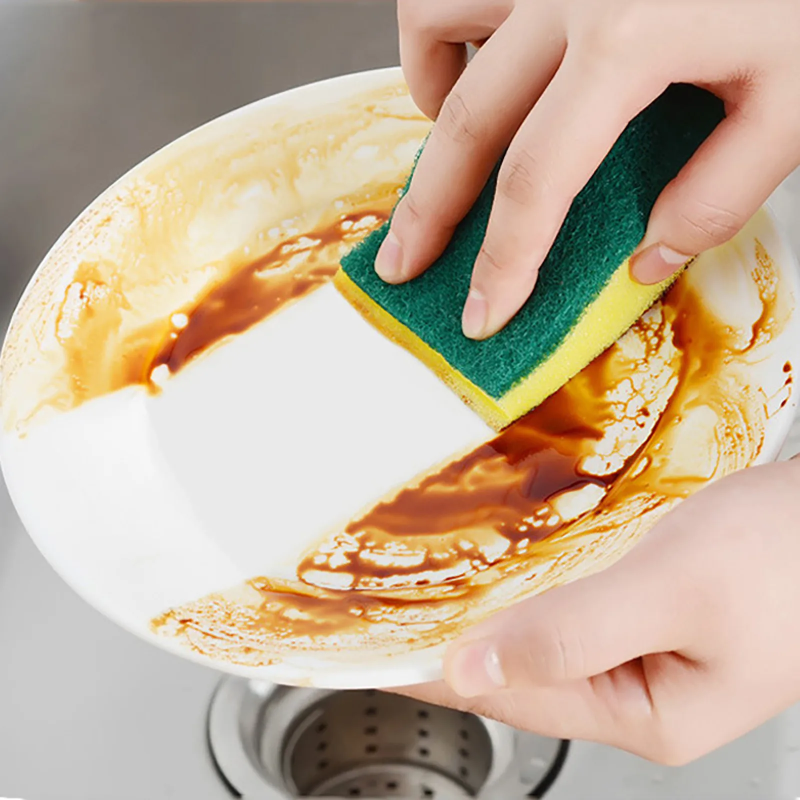 10Pcs Kitchen Cleaning Sponges Pads Washing Towels Wiping Rags Accessories Eco Non-scratch For Dish Scrub New | Дом и сад