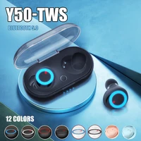 tws bluetooth earbuds 5 0 wireless headphone hifi stereo headset wireless in ear touch control earphones select songs for xiaomi