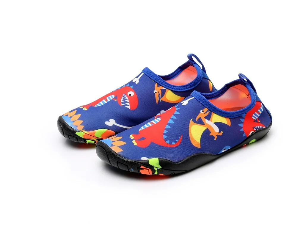 Children Cartoon Wading Shoes Kids Outdoor River Wading Shoes Boys Non-slip Barefoot Water Shoes Beach Socks Girls Beach Shoes