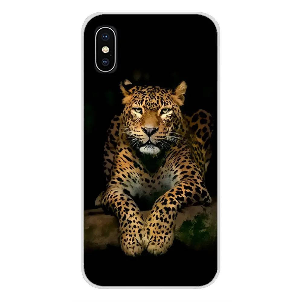 cheetah leopard jaguar fashion for apple iphone x xr xs 11pro max 4s 5s 5c se 6s 7 8 plus ipod touch 5 6 mobile phone shell case free global shipping