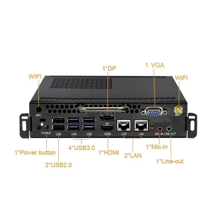 Factory Made China Price Fanless CPU I3 I5 I7 Educating Interactive Screen 6th Desktop OPS PC | Компьютеры и офис