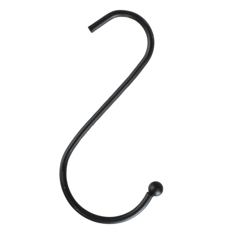 

Heavy Duty S Shape Metal Hanging Hook Kitchenware Hanger Clasp Holder Rack Organizer for Kitchen Bathroom P31E