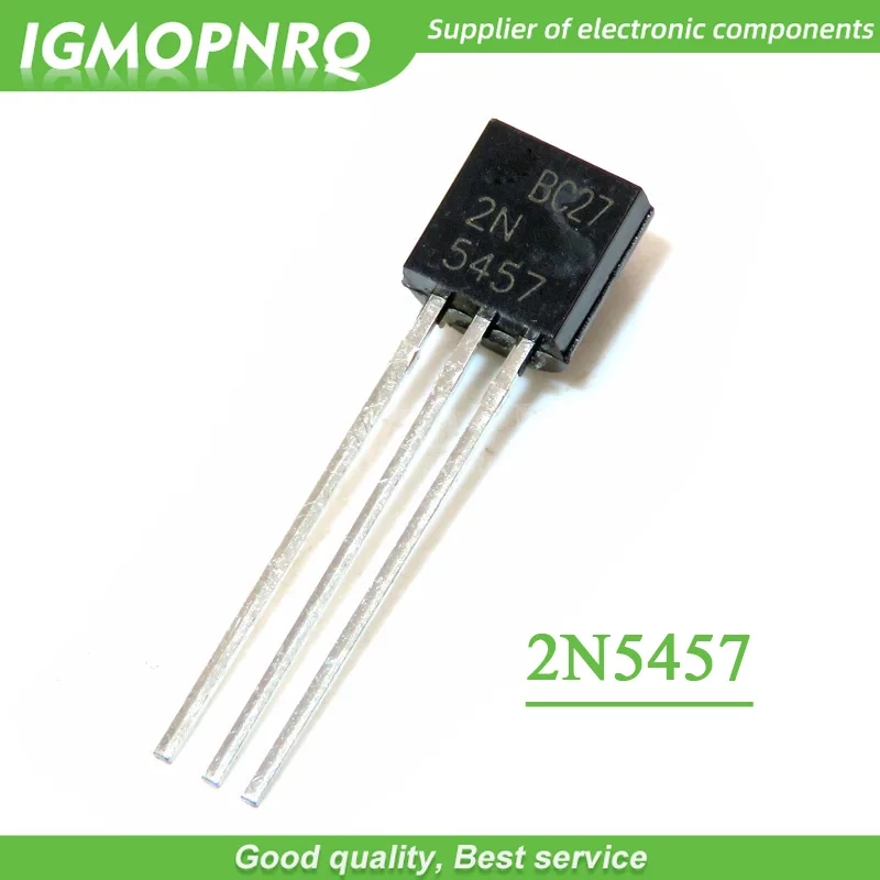 20 шт. 2N5457 5457 TO 92 JFET N канальный транзистор общего назначения новый оригинальный| |