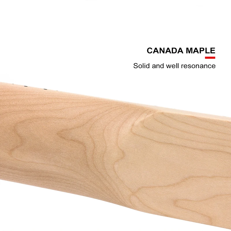 kmise elektrische jazz bass gitarre hals für 4 string jb diy unfinished kanada ahorn knochen mutter 21 bünde bolt auf gitarre teile zugriffs