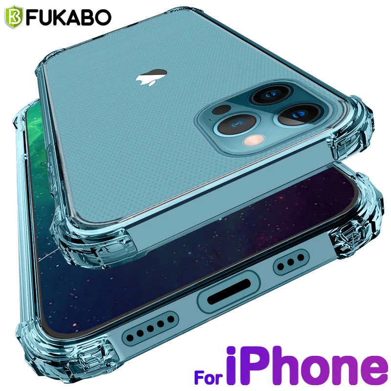 6D Airbag прозрачный оригинал силиконовые чехол на телефон для айфона Apple iPhone 11 12 Pro Max