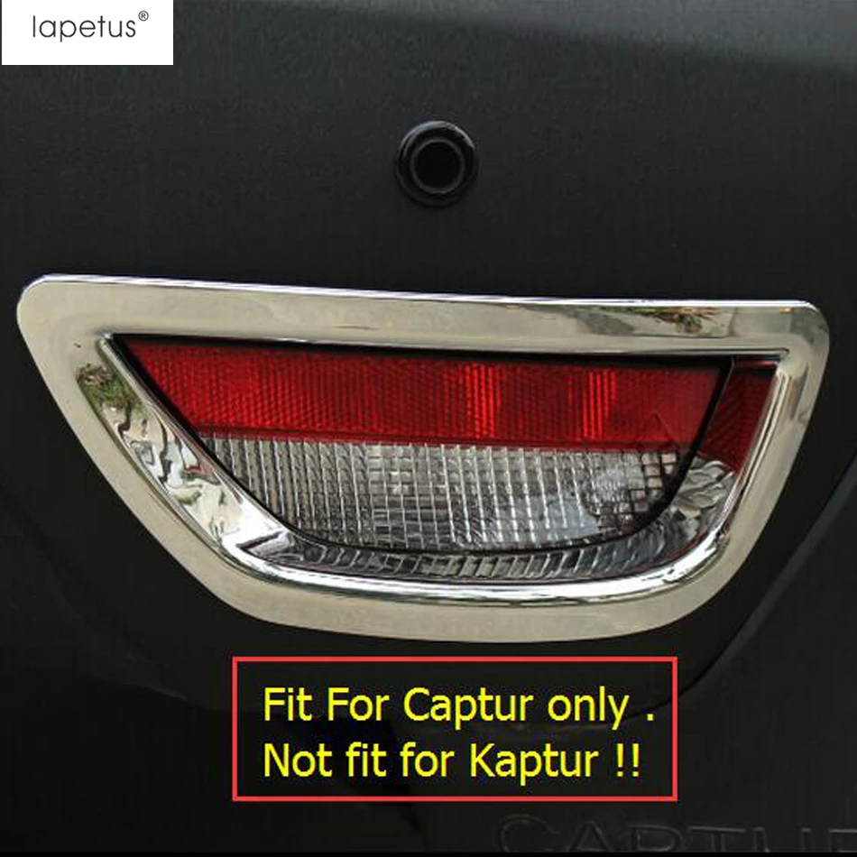Lapetus аксессуары для Renault Captur 2014 2015 2016 ABS задняя противотуманная фара заднего