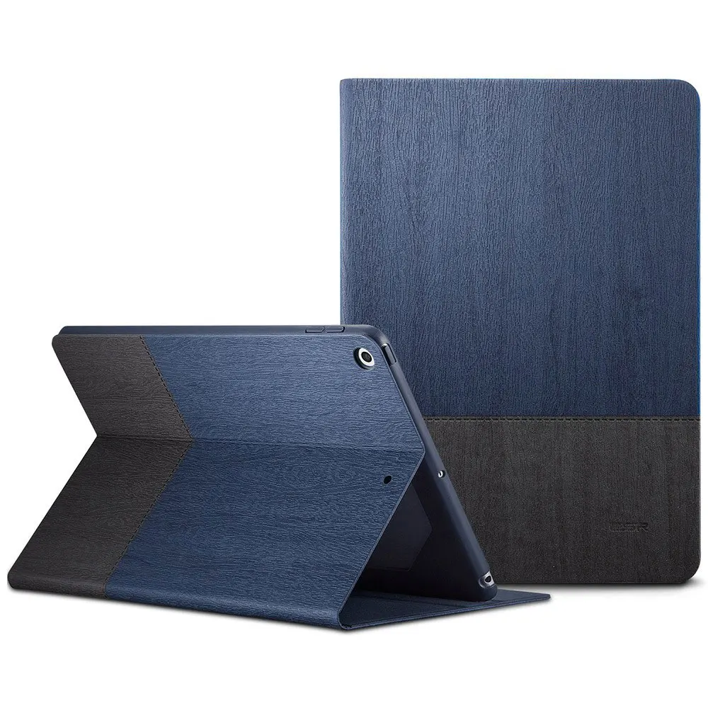 Knight Чехол для нового ipad 9,7 дюймов, ESR из искусственной кожи Smart Cover магнит Wake Up Sleep для ipad 9,7 модель A1822 A1823 A1893 A1954 - Цвет: Knight