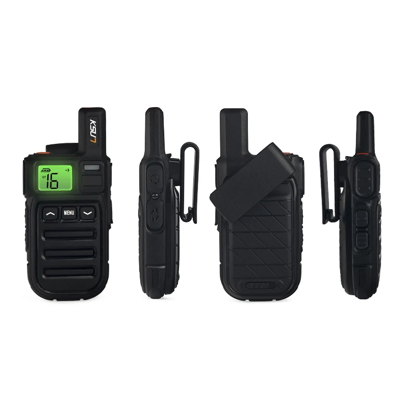 KSUN GZ10 Mini PMR FRS Walkie Talkie Portable Ham Radio Telephone Comunicador Wireless Device Two-way Radio Transceiver