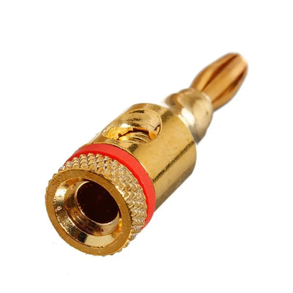 4 шт./компл. прочный мм музыкальный динамик разъем типа &quotбанан&quot аудио надежный