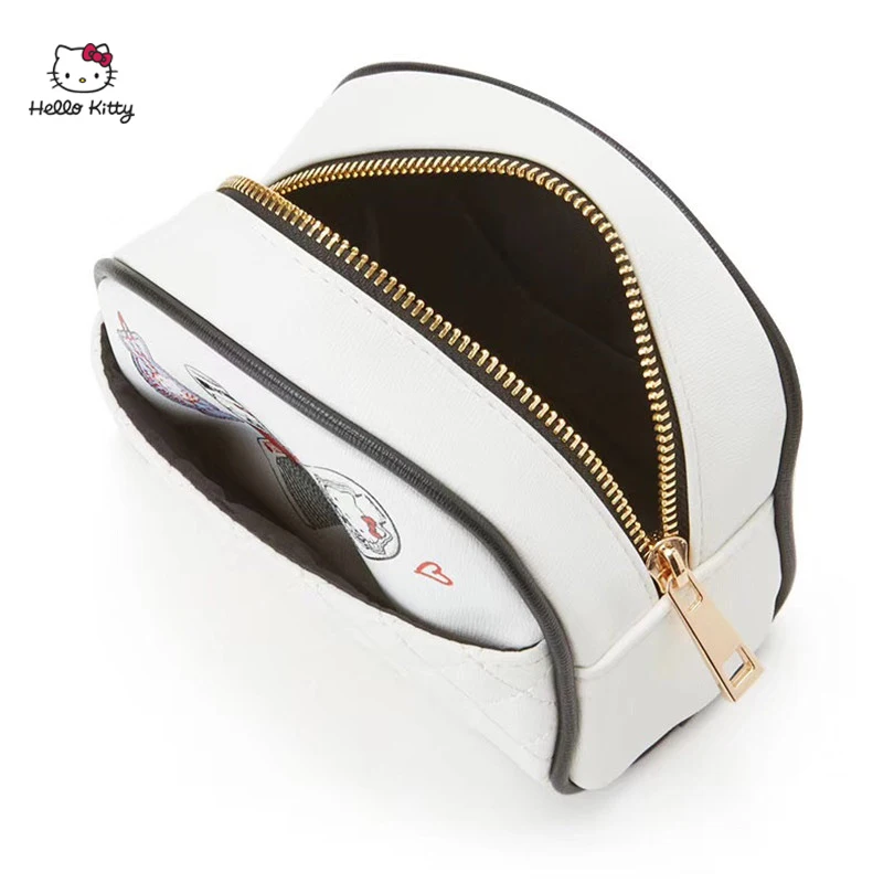 Женская сумочка для косметики Hello Kitty удобная переносная сумка на плечо макияжа