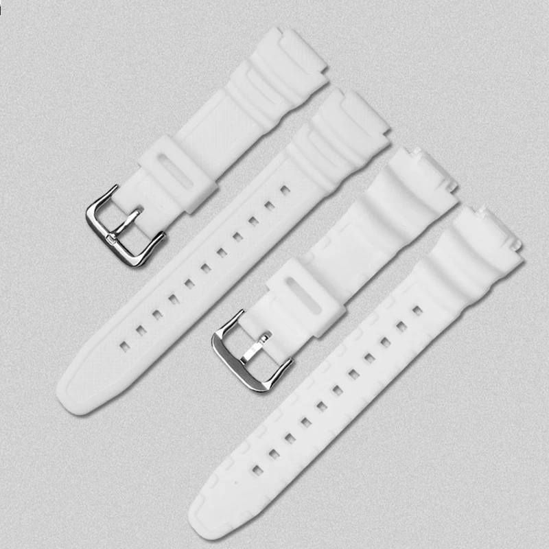 

High Quality Silicone WatchBands For Casio SGW-300/400/500/AE-1000/1100/W-800H/W-218H Replacement Black Bracelet Wrist Strap