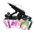 Вибратор Fredorch с 5 фаллоимитаторами, новый вибратор для мужчин и женщин, выдвижной пулемет с регулируемым углом, интимные игрушки