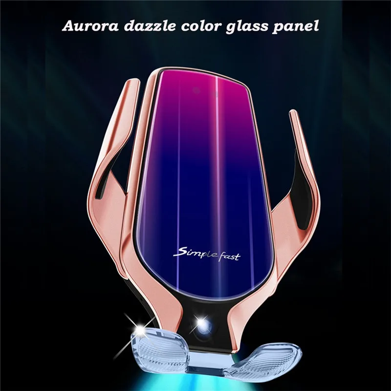 Автомобильный держатель для телефона с автоматическим зажимом быстрая