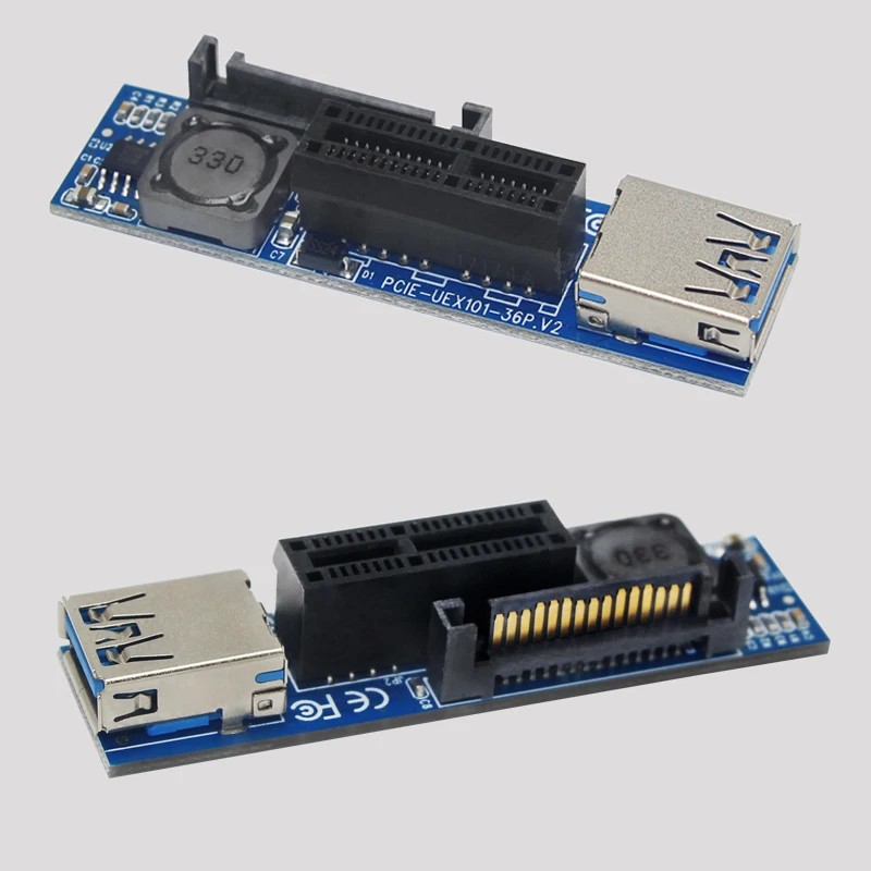 Удлинительный кабель PCI E X1 USB 3 0 переходник|Компьютерные кабели и разъемы| |