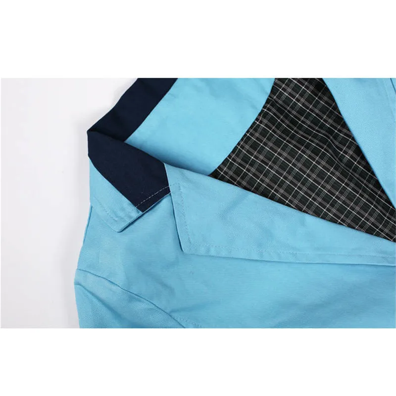 Блейзер для мальчиков однотонный Классический жакет в джентльменском стиле 2 10