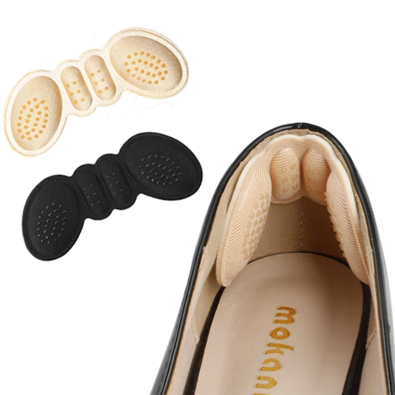 Sunvo Shoe Heel Pads for Women High Heel Shoes Insert Insole Adhesive Liner Grip Heels Protector Sticker Foot Pain Care Cushion