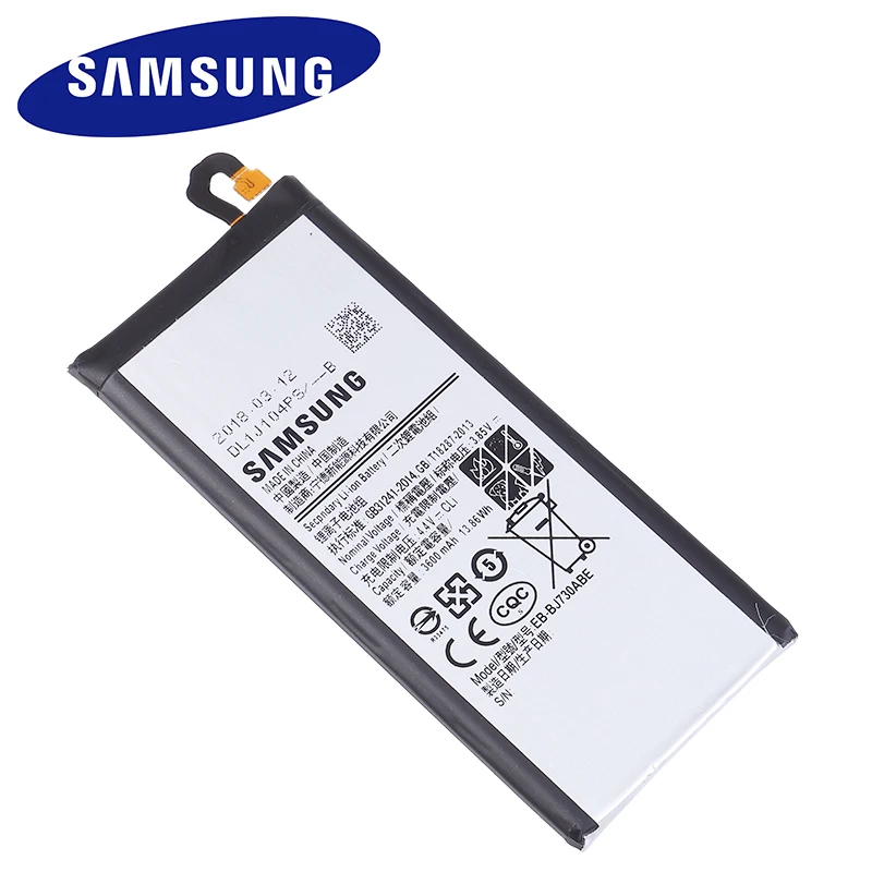 Samsung Батарея EB-BJ730ABE для samsung GALAXY J7 Pro SM-J730F SM-J730FM J730F J730G J730DS J730FM J730GM J730K 3600 мА-ч