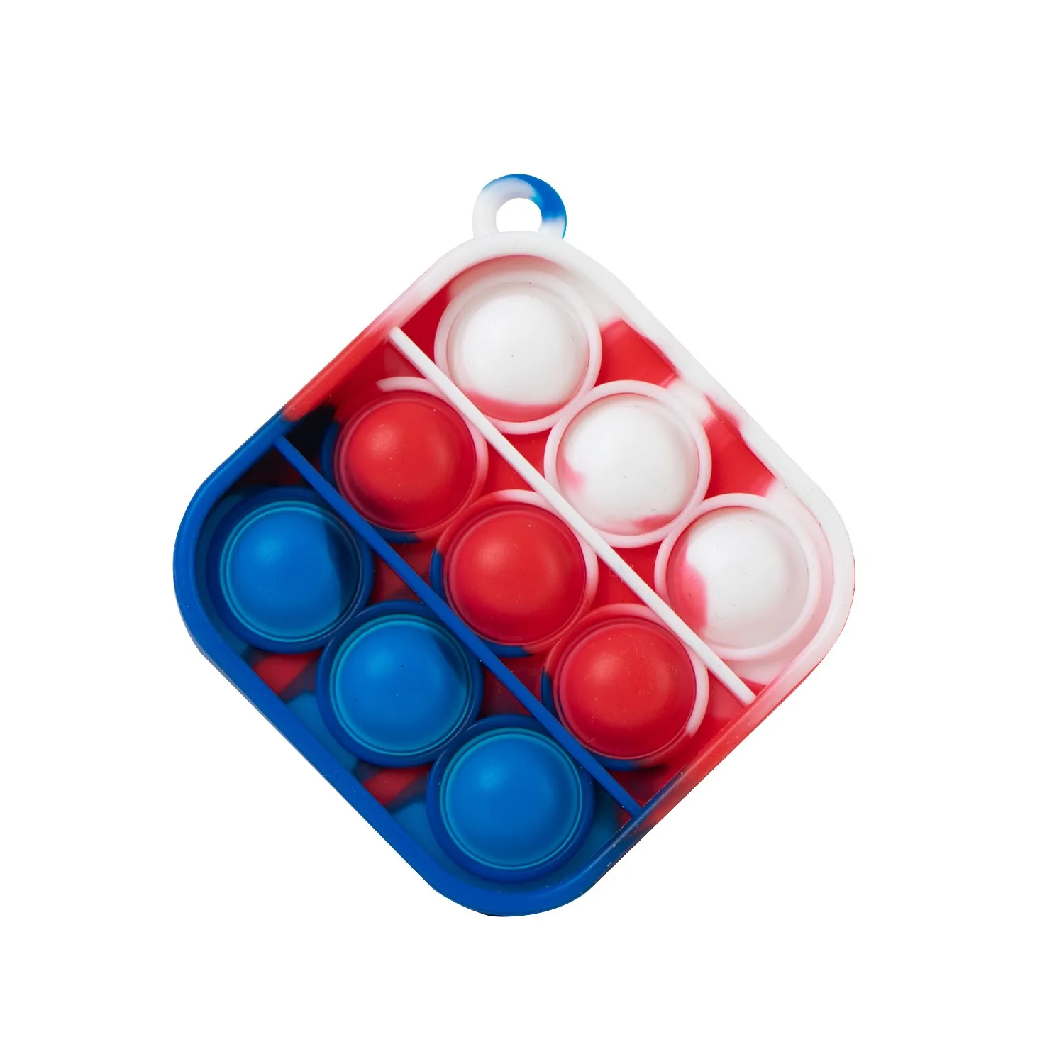 

Colorful Popes It Fidget toy Mini Stress Relief Office Toy Autistic Children Adult Holiday Toy Key Ring Toys Adult Kid Funny Ant