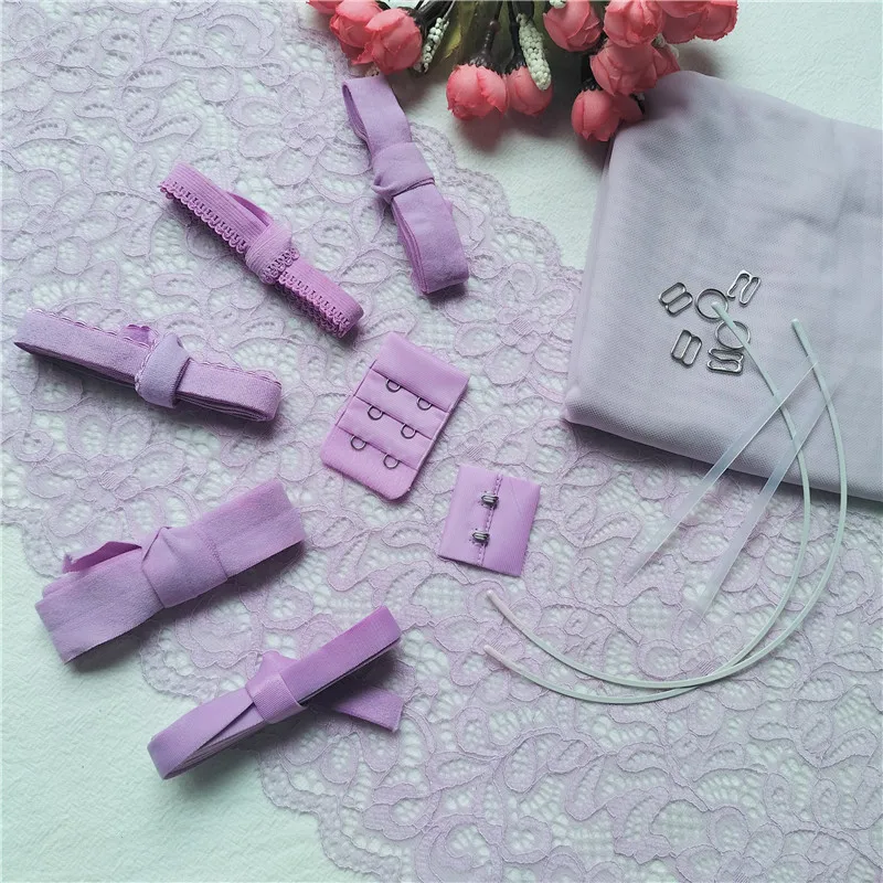 

High Quality Material Women's Bra And Panties Sewing Set Accessories