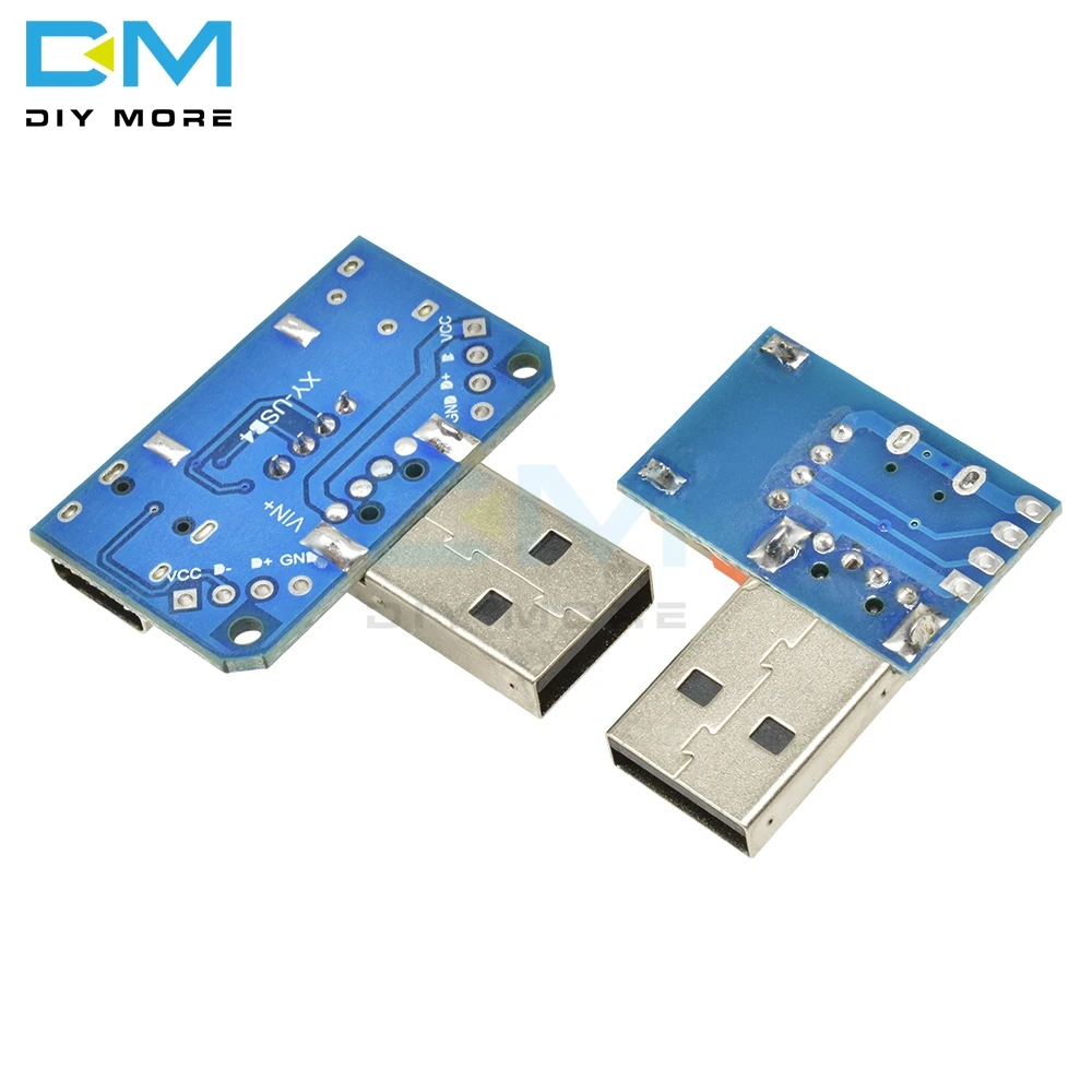 DC 5 В 2 54 мм Type-C USB конвертер Стандартный мама-папа к Micro 4P интерфейс