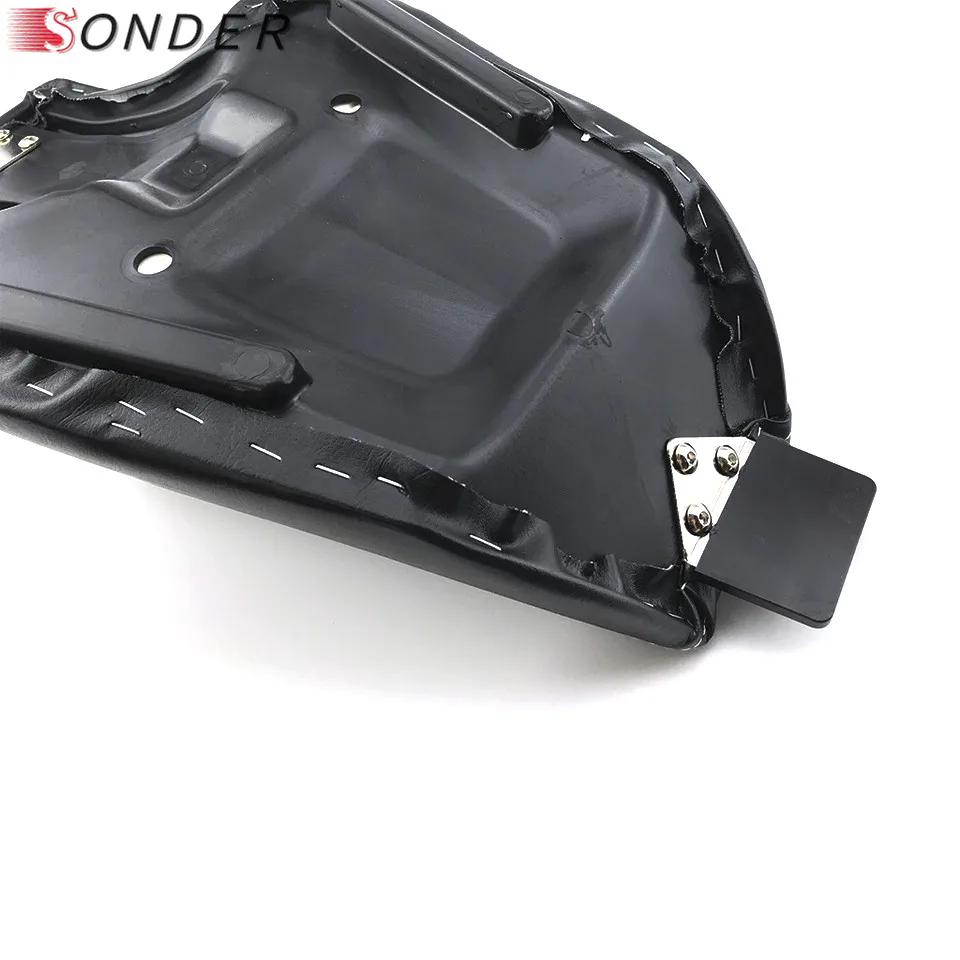 Черное переднее и заднее ПАССАЖИРСКОЕ СИДЕНЬЕ мотоцикла для Harley Sportster XL883 1200 X48 XL