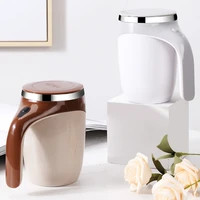 automatic stirring coffee cup insulation cup self auto mix mug warmer bottle battery powered home kitchen appliances