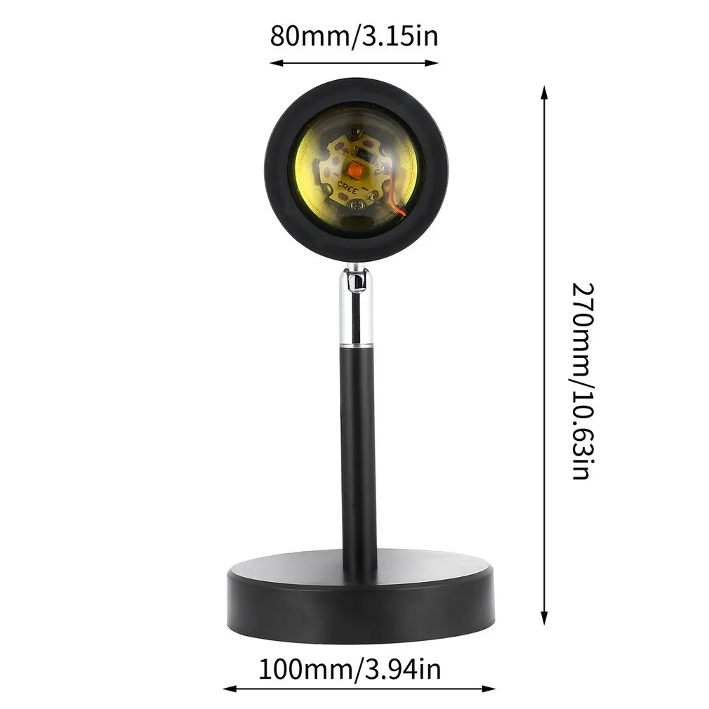 

LED Floor Lamp Living Room Stand Lamp Bedroom Projector Down Lamp USB Charging Romance Projection Lamp