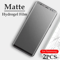matte hydrogel film for samsung galaxy a01 core a02 a02s a10 a20 a21s a31 a50 a70 and a32 a51 a52 a71 a72 4g 5g anti fingerprint