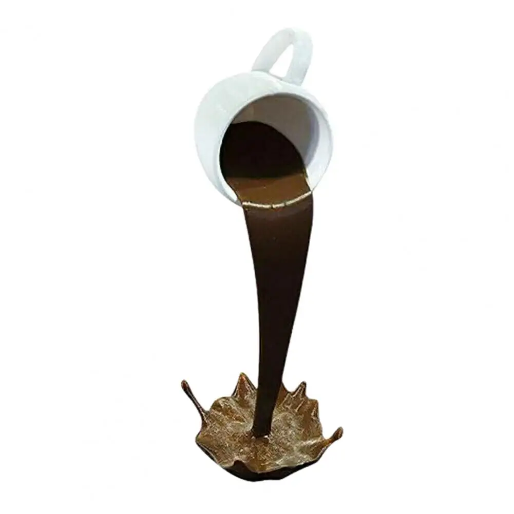

Hot Sales!!!Floating Pouring Coffee Cup Resin Mold Kitchen Home Table Decor Collection Gift