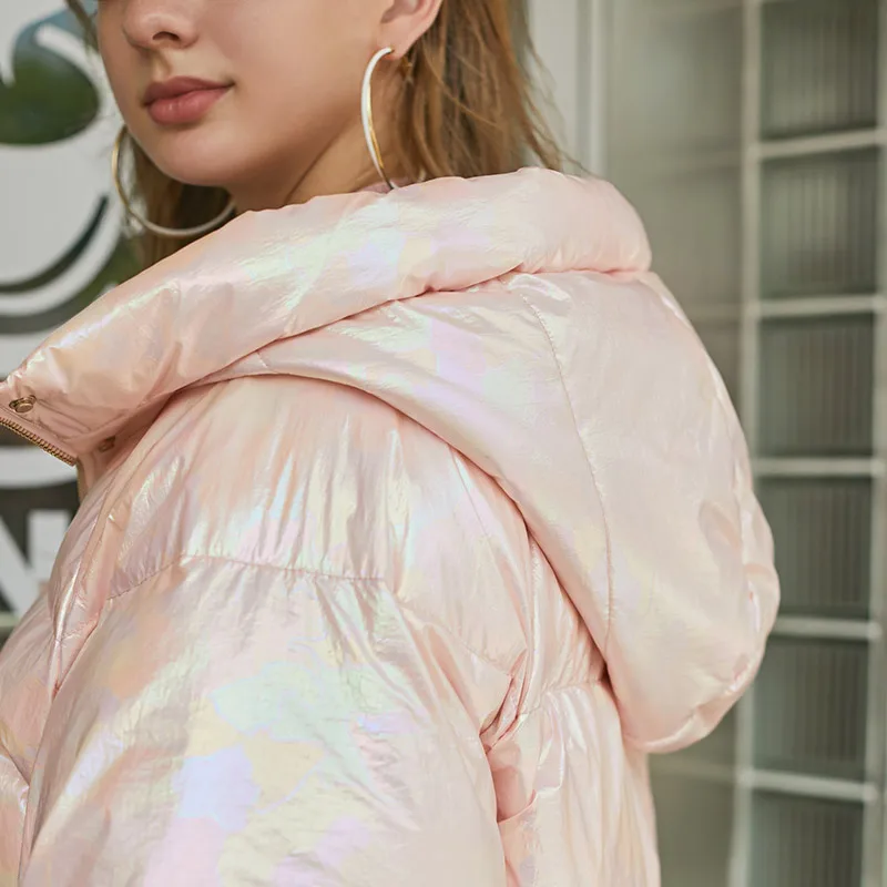 Vero Moda Женское зимнее цветное тканевое пальто с капюшоном и кулиской | 319422501