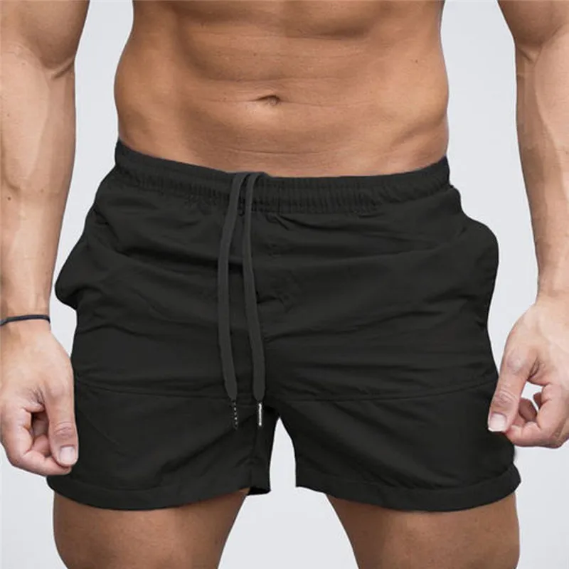 Men's Summer Sports Training Bodybuilding Shorts Workout Fitness GYM Short Pants Jogger Pant Sweatpant Trousers | Мужская одежда