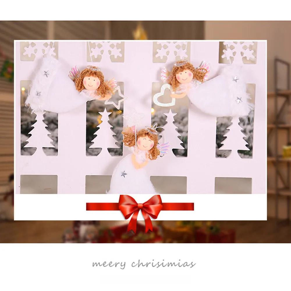 3 шт./компл. новых Рождественская игрушка подвеска на Рождество с изображением