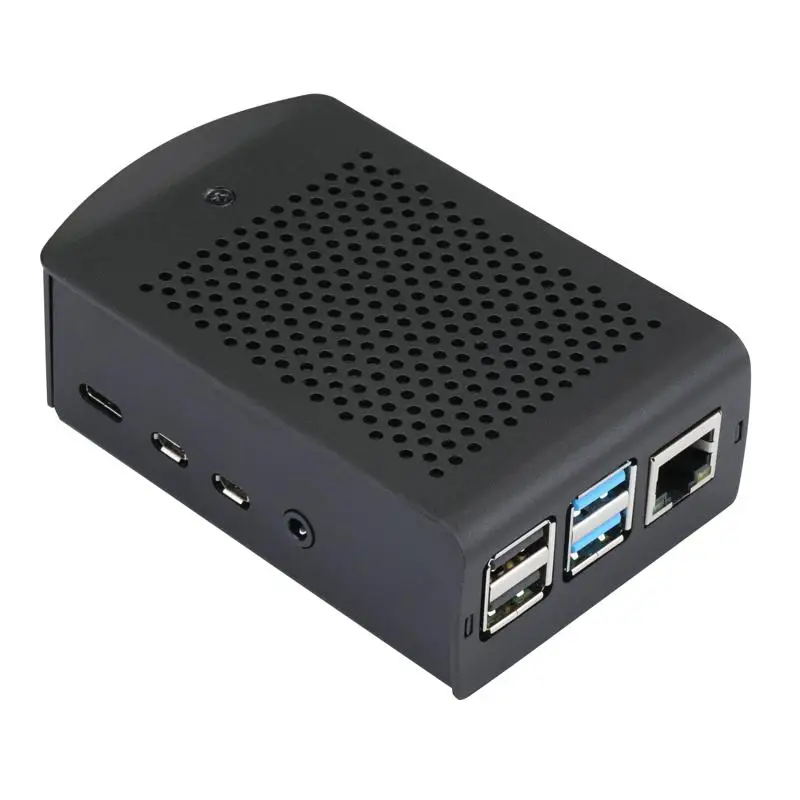Raspberry Pi 3 Model B Plus алюминиевый серебристый зеленый черный чехол металлический