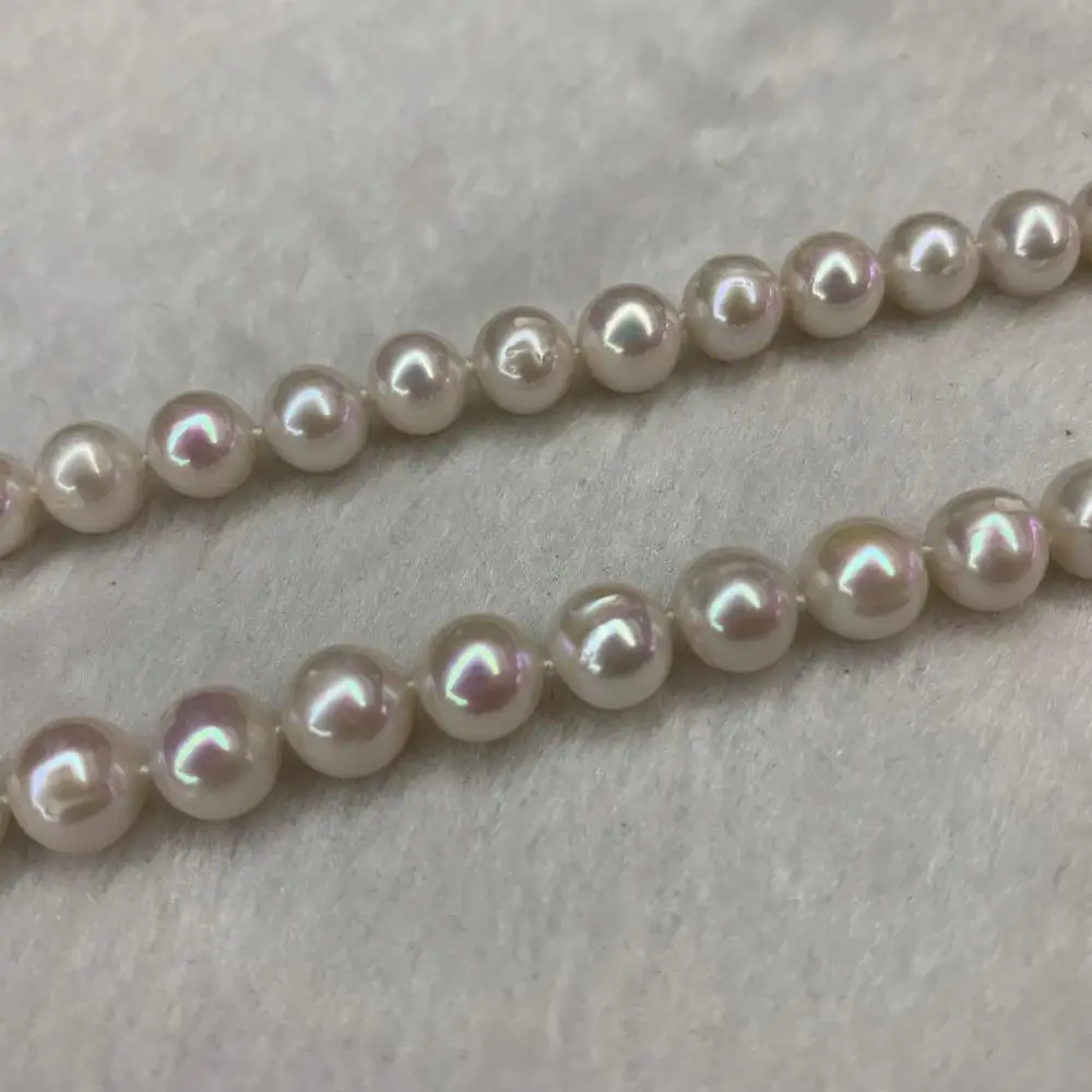 

AA gade white freshwater pearls beads natural gemstone beads DIY loose pearls for woman for gift wholesale